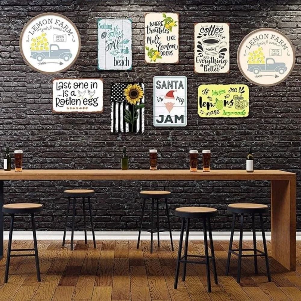 CIFBUY Retro Industrial 2D Fla - Tech Office Wall review and price