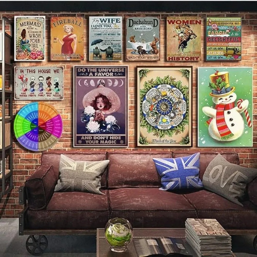 CIFBUY Retro Industrial 2D Fla - Tech Office Wall review and price