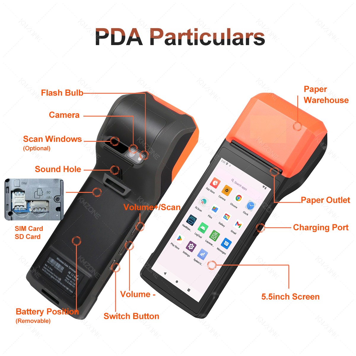 Handheld Android 13/14 PDA Pri - Cash Drawer Pos review and price