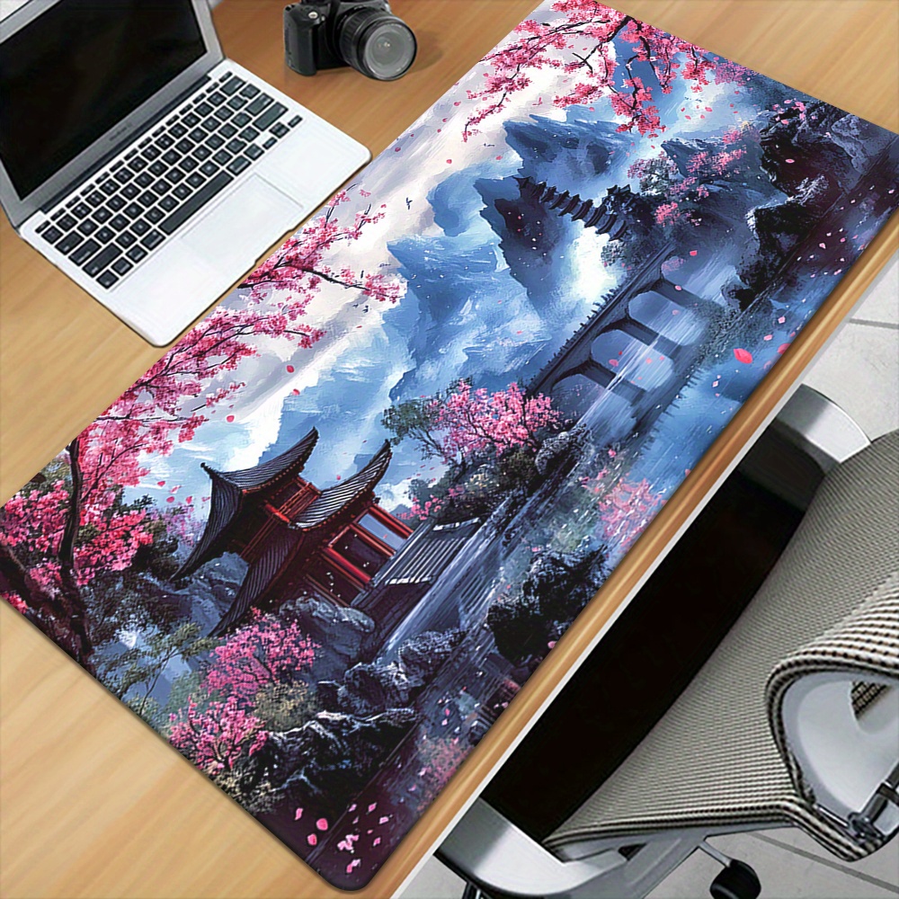 Cherry Blossom Ink Painting La - Office Desk Tech Accessories review and price
