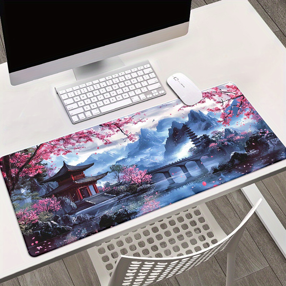 Cherry Blossom Ink Painting La - Office Desk Tech Accessories review and price