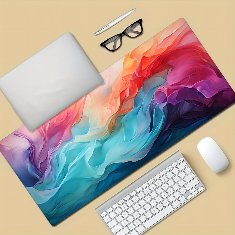 Large Abstract Color Mouse Pad - Office Desk Tech Accessories review and price