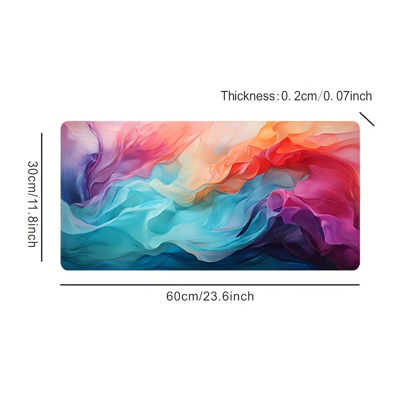 Large Abstract Color Mouse Pad - Office Desk Tech Accessories review and price
