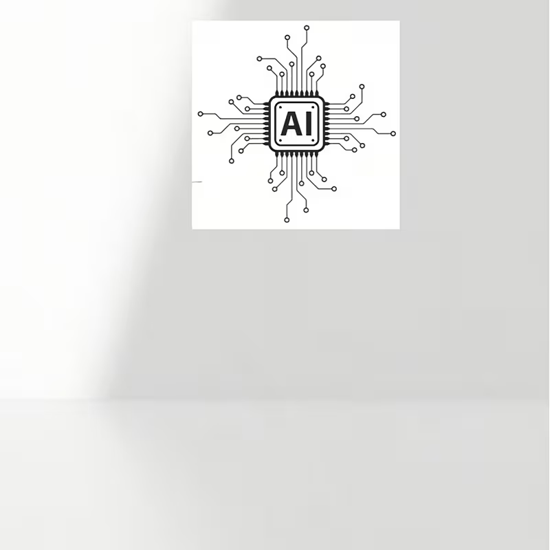 AI Technology Circuit Board Vi - Tech Office Wall review and price
