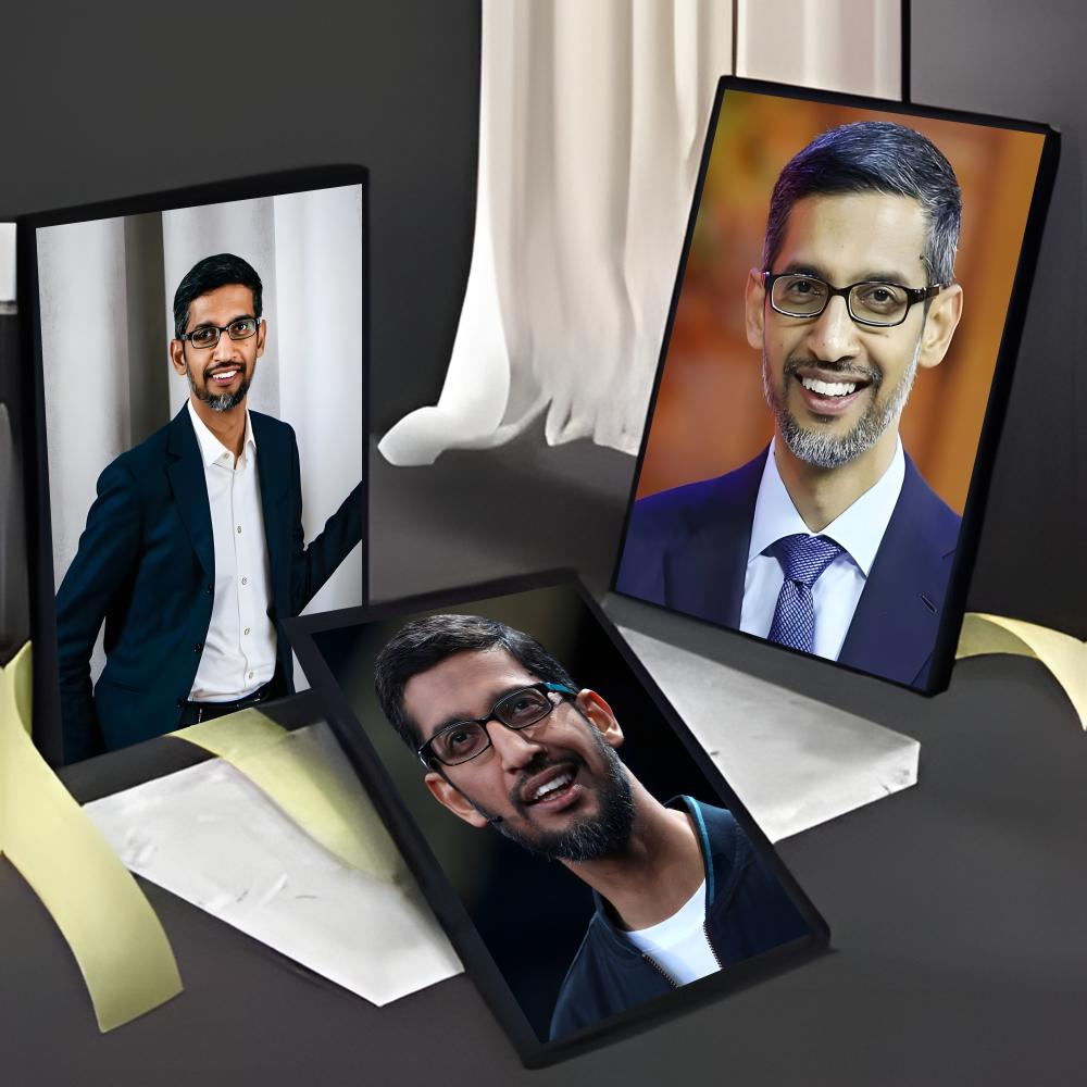 Sleek Corporate S-Sundar Picha - Tech Office Wall review and price