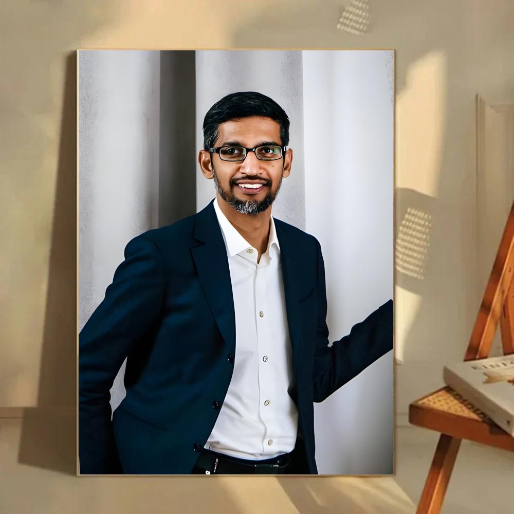 Sleek Corporate S-Sundar Picha - Tech Office Wall review and price