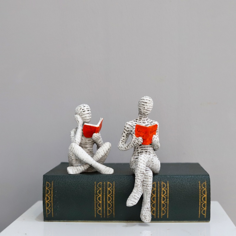 1Pc, Reading Paper Pulp Woman  - Office Desk Tech Accessories review and price